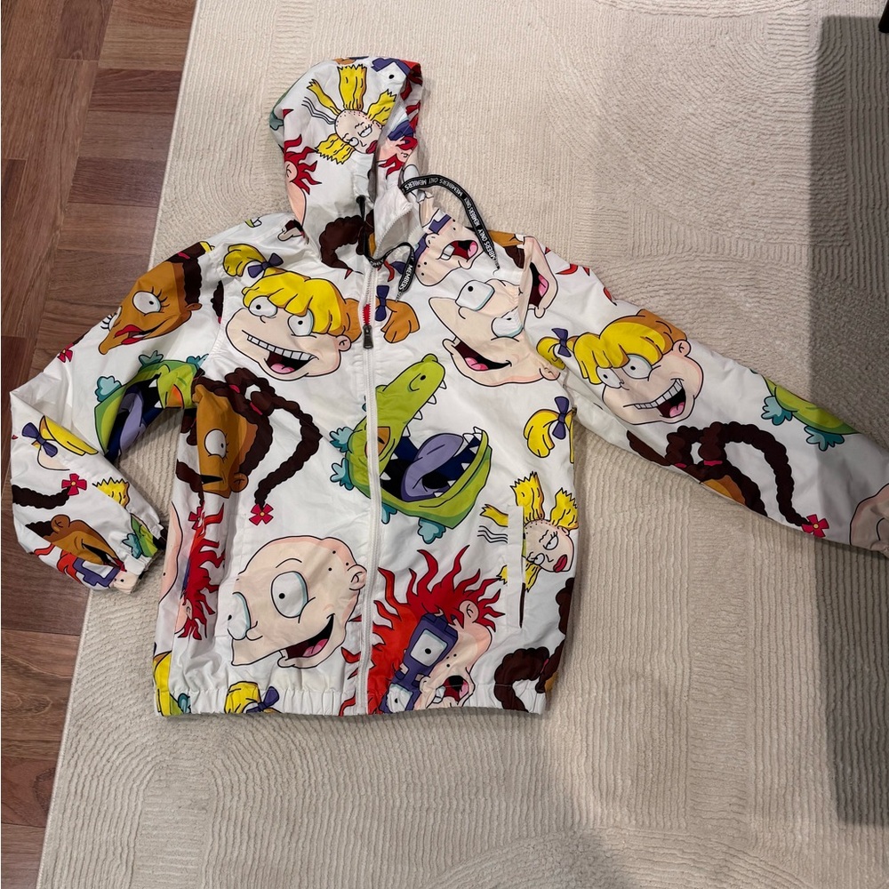 Members Only Nickelodeon Rugrats Print Hoodie Sweatshirt
